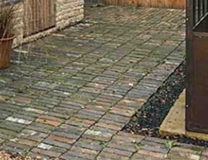 reclaimed brick path rutland